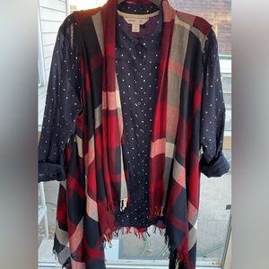 plaid vest from Cato